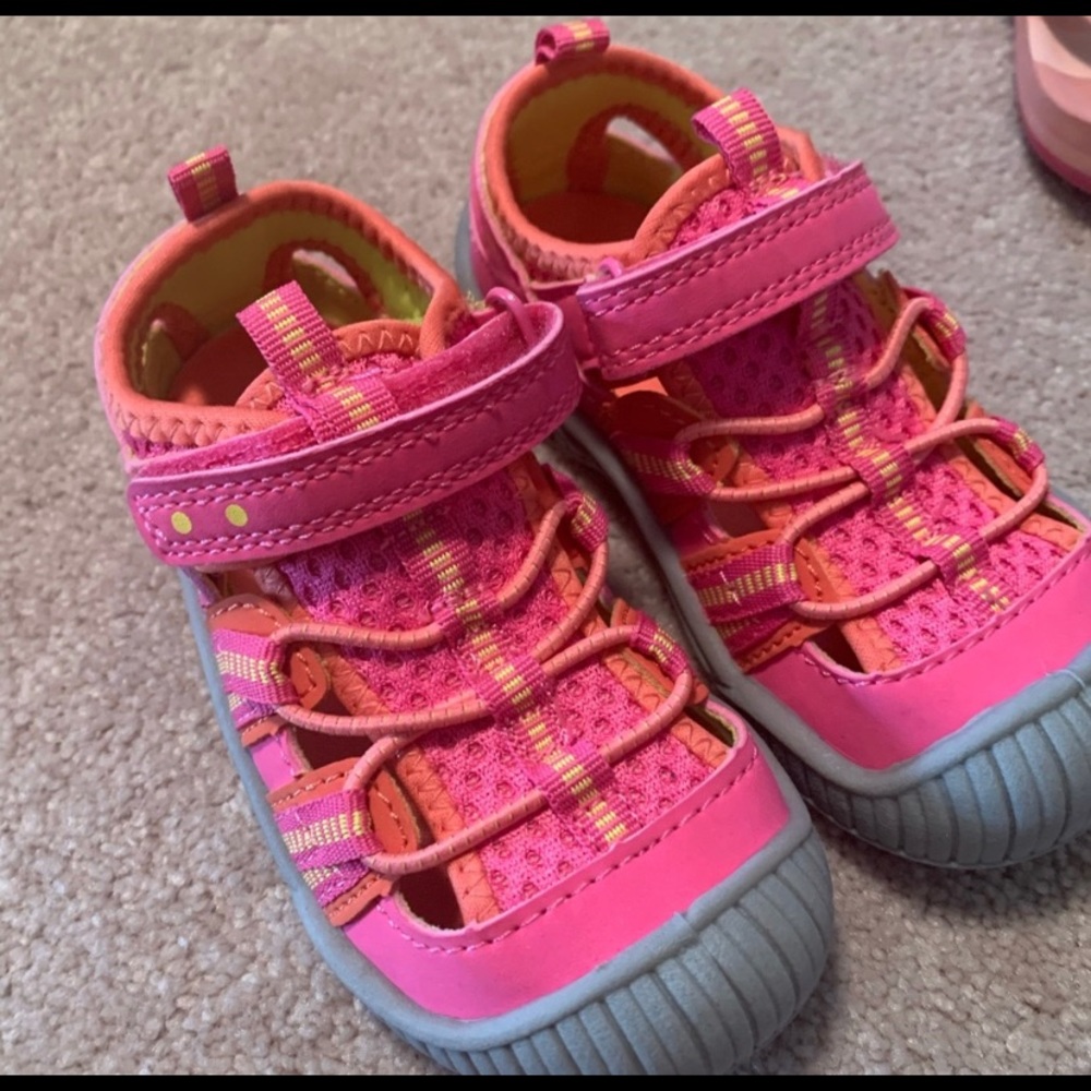 Pink water shoes